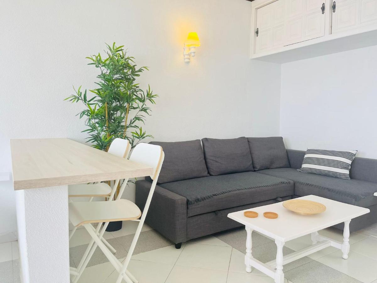 Studio Sea Front View & Pool Apartment Tacoronte Bagian luar foto