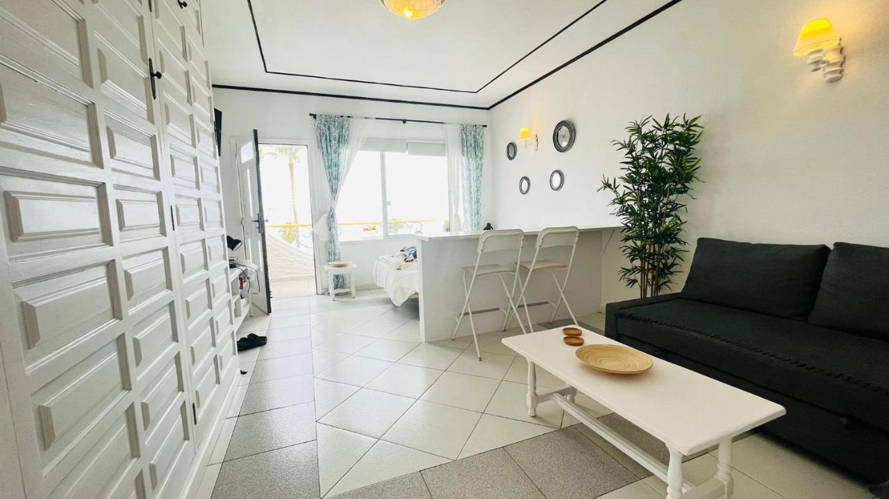 Studio Sea Front View & Pool Apartment Tacoronte Bagian luar foto